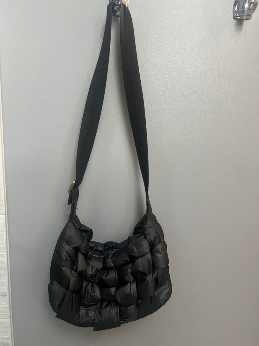 Sam Edelman Black Quilted Shoulder Bag